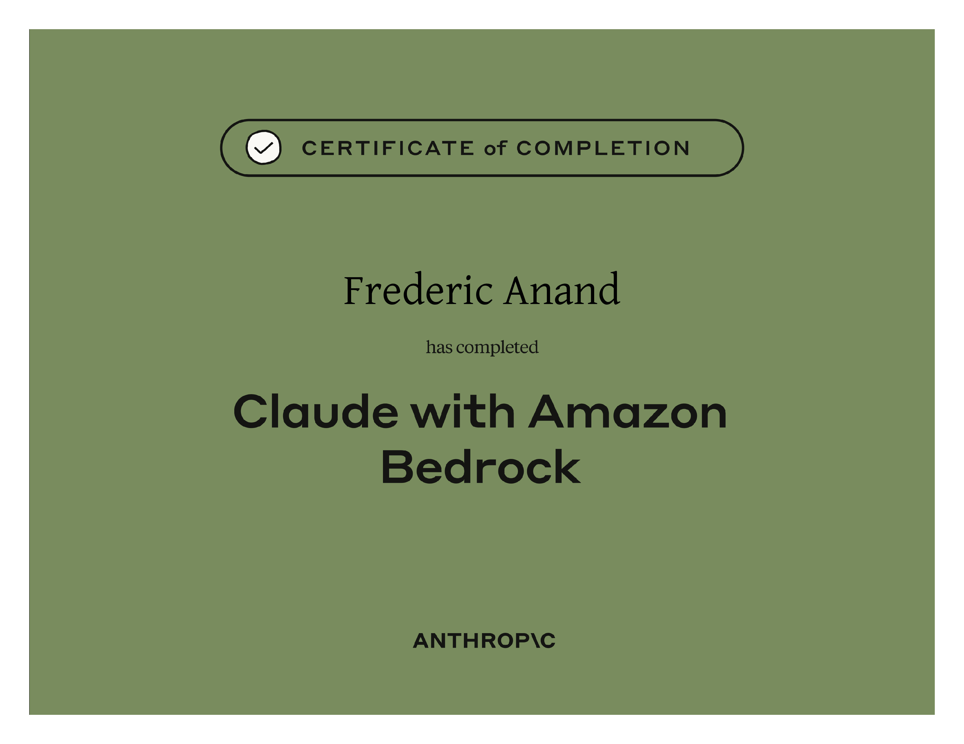 AI Certification Badge